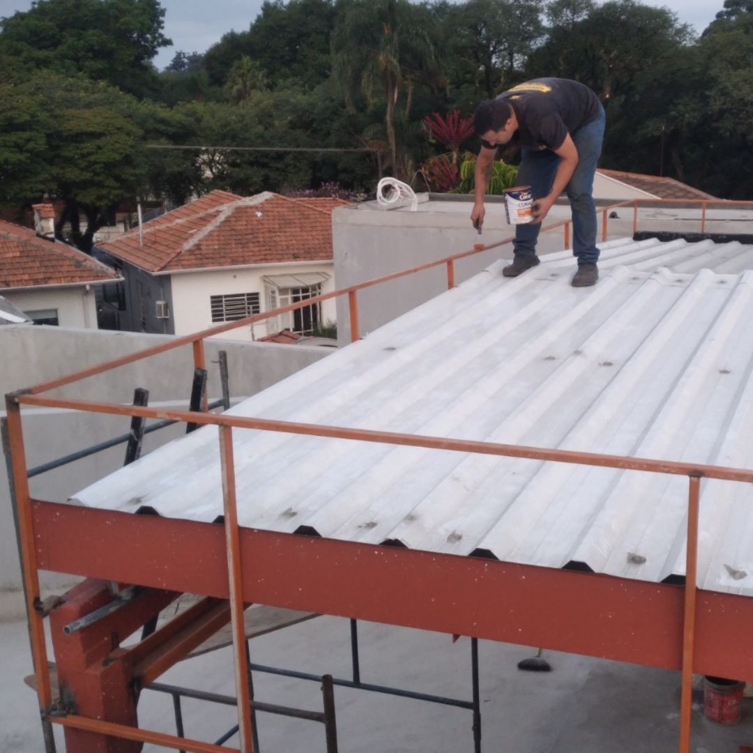 Pintura de Coberturas Metálicas