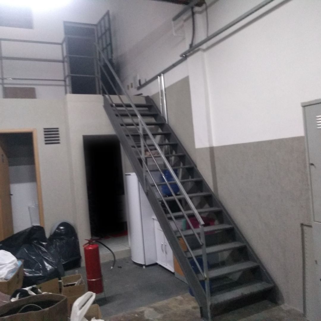 Escadas Metálicas Retas